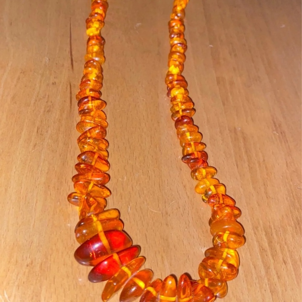 COPY - Natural amber necklace from the Baltic Sea